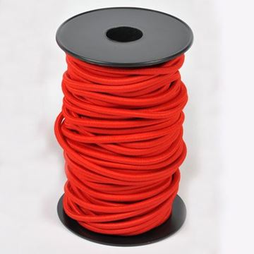 Afbeelding van springelastiek - 25m - rood