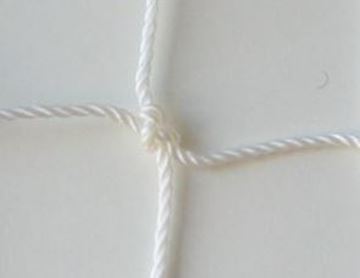 Afbeelding van doelnet JR 5x2x0,8x1,5m - wit - per paar