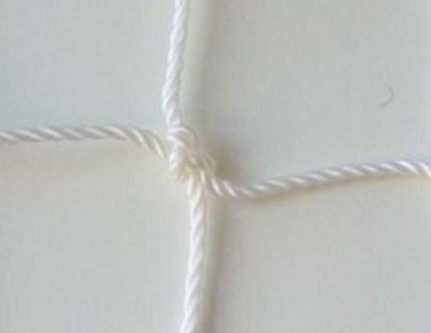Afbeelding van doelnet JR 5x2x0,8x1,5m - wit - per paar