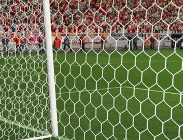 Afbeelding van Doelnetten 7,5x2,5x2x2m - HEXA - 4mm - wit