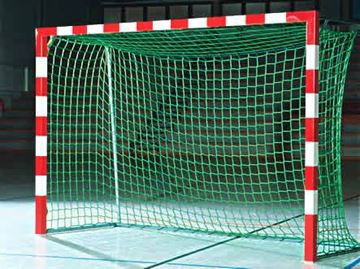 Afbeelding van Doelnetten 3x2x0.8x1m - 5mm - groen of wit