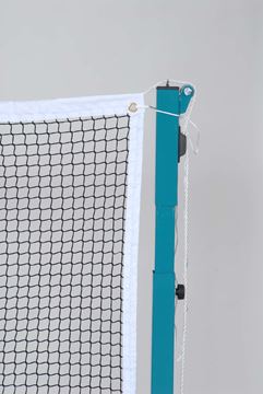 Afbeelding van Badmintonnet - topcomp - maas 19 mm - zwart