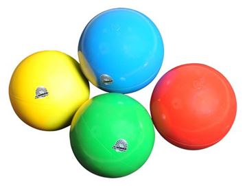 Afbeelding van ritm.gym - bal - 19cm/400gr - blauw
