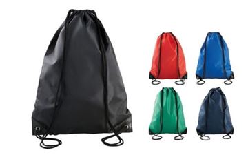 Afbeelding van Gymtas school, diverse kleuren