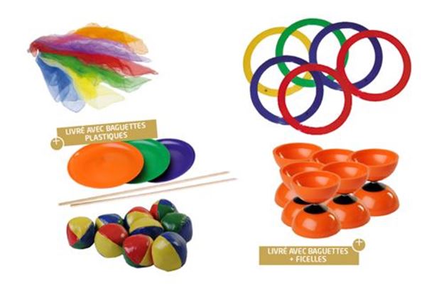 Afbeelding van jongleerset KIT 15 (voor 15 kinderen)