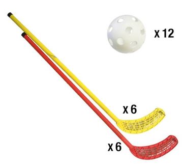 Afbeelding van unihockey set