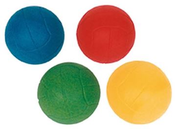 Afbeelding van Botsende bal - rubber  - 6,5cm