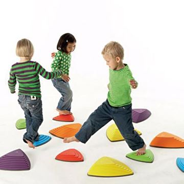 Afbeelding van stapstenen 'rivier' - set van 6