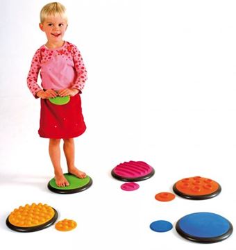 Afbeelding van stapschijven - tactile 1 - set van 10