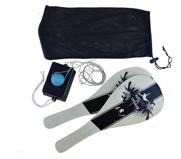 Afbeelding van Straat-tennis - Topkari set