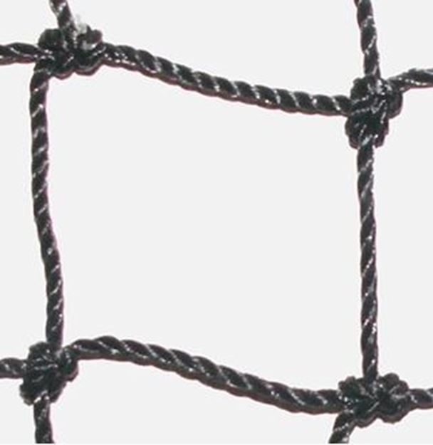 Afbeelding van doelnet SR - PE 4mm - zwart - per paar