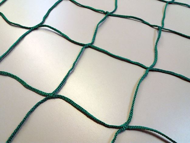 Afbeelding van doelnetten 2,4x1,6x1x1m - 3mm - groen