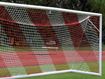 Afbeelding van Doelnetten 5x2x0,8x1,5m - 4mm - rood/wit