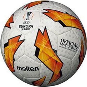 Molten Ballon de Match Officiel UEFA Europa League 1000 Blanc//Noir//Orange Taille 1