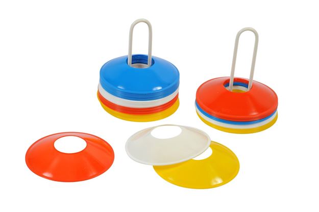 Afbeelding van Markeerschijven extra soepel - set/40 - 4 kleuren