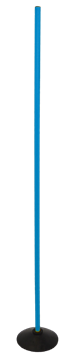 Afbeelding van Slalomstok voor synth. terrein - 160cm - blauw