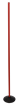 Afbeelding van Slalomstok voor synth. terrein - 160cm - rood