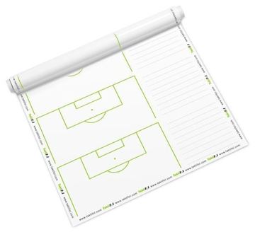 Afbeelding van Taktifol voetbal, half veld