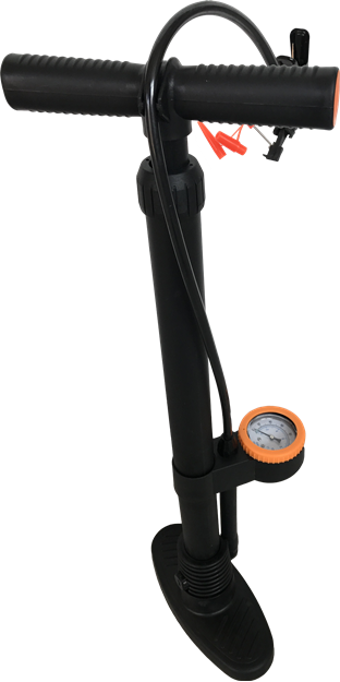 Afbeelding van Voet-handpomp met manometer