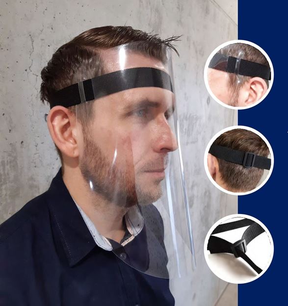 Afbeelding van Beschermmasker "Anti-Covid-19"