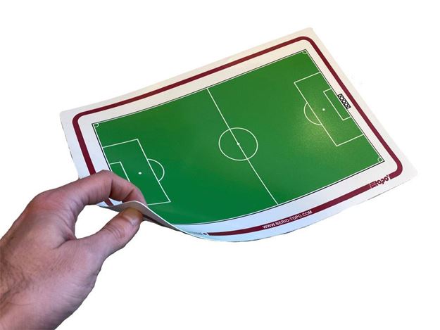 Afbeelding van Topo Soepele tactiek fiche Voetbal