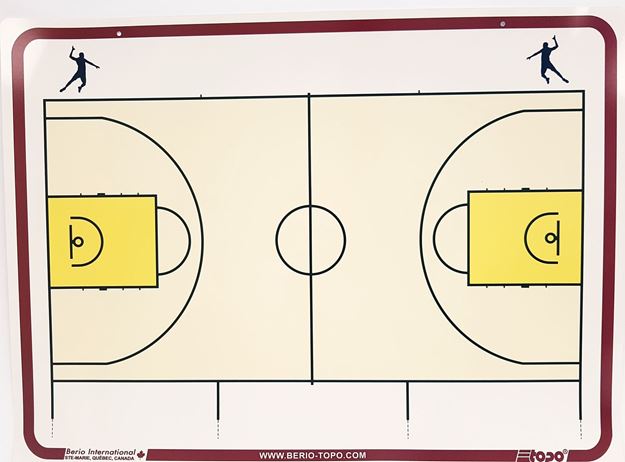 Afbeelding van Topo Soepel muurbord Basketball