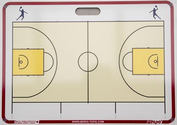 Afbeelding van Topo draagbaar muurbord Basketbal