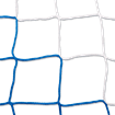 Afbeelding van Doelnetten 7,5x2,5x0,8x1,5m - 4mm - blauw/wit