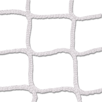 Afbeelding van Doelnetten 7,5x2,5x2x2m - 3mm - 45/45 - wit
