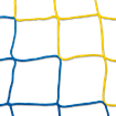 Afbeelding van Doelnetten 7,5x2,5x2x2m - 4mm - blauw/geel