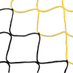 Afbeelding van Doelnetten 7,5x2,5x2x2m - 4mm - zwart/geel