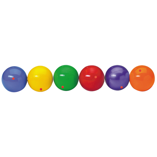 Afbeelding van Jongleerbal PVC - diverse kleuren