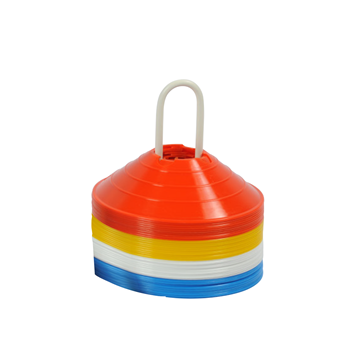 Afbeelding van Markeerschijven met houder - set/40 (4 kleuren)