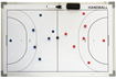 Afbeelding van Taktiekbord 90x60 - handbal (recto/verso)
