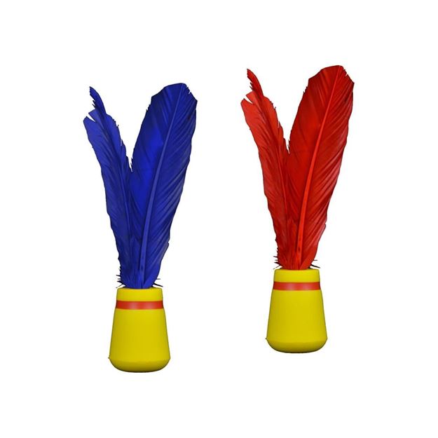 Image sur Indiaka initiation  Jaune/Rouge