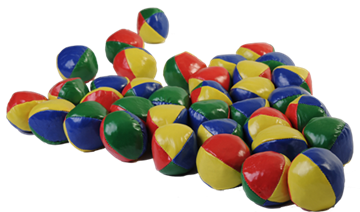 Afbeelding van korrelballen Eco - diam62mm 80g - set/3
