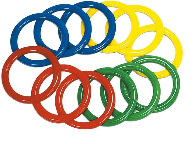 Afbeelding van Werpring diam 15cm - set van 12