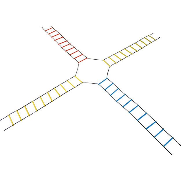 Afbeelding van Coördinatieladder/loopladder Kruis