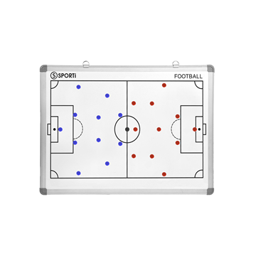 Afbeelding van Taktiekbord 90x60 - voetbal (recto/verso)