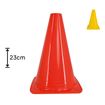 Afbeelding van Standaard kegel PVC  23cm