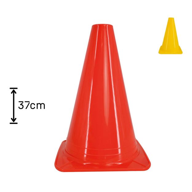 Afbeelding van Standaard kegel PVC  37cm
