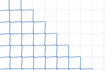 Afbeelding van Doelnetten 7,5x2,5x0,8x1,5m - 4mm - blauw/wit