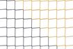 Afbeelding van Doelnetten 7,5x2,5x0,8x2m - 4mm - zwart/geel