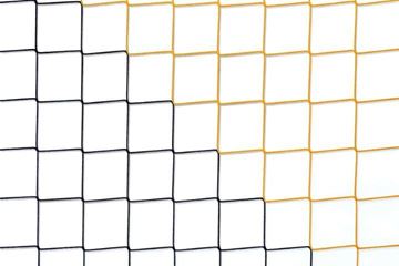 Afbeelding van Doelnetten 7,5x2,5x0,8x2m - 4mm - zwart/geel