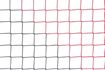 Afbeelding van Doelnetten 7,5x2,5x0,8x2m - 4mm - zwart/rood
