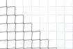 Afbeelding van Doelnetten 7,5x2,5x2x2m - 4mm - zwart/wit
